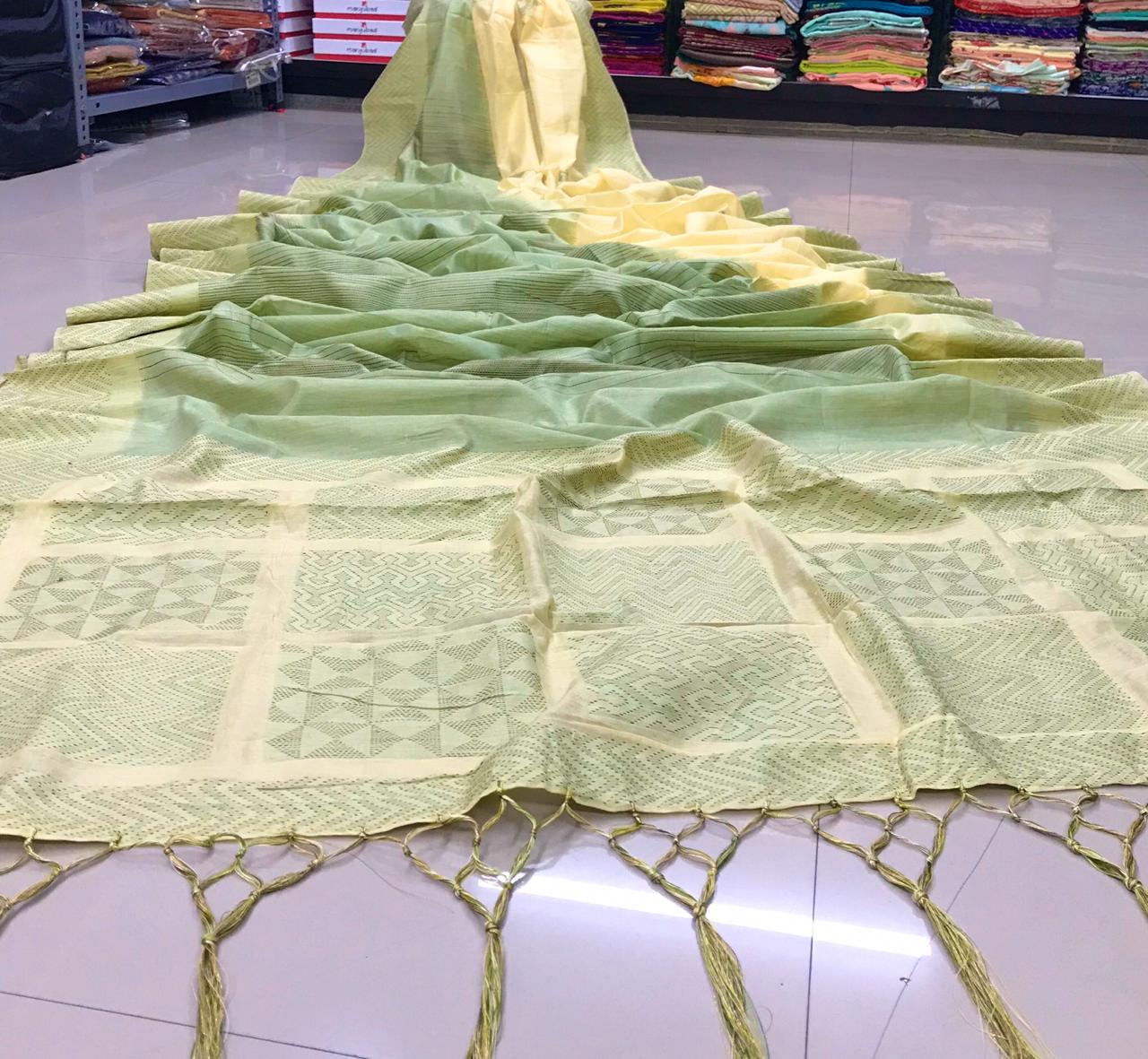 Rajyog Paridhan Silk Pure Cotton Silk Designer Party Wear Saree Collection at Wholesale Price
